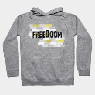 FreeDoom Yellow Hoodie